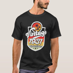 91 Jahre alt Vintag 1931 Limited Edition 91St Bir T-Shirt