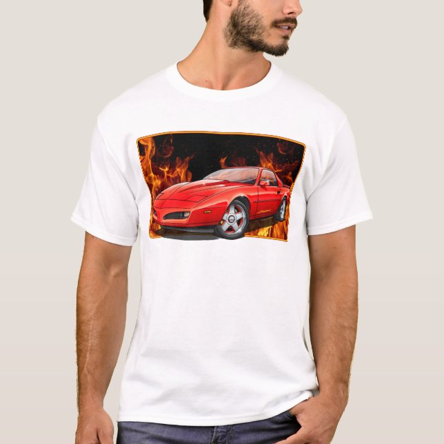 91_Red_Firehawk T-Shirt (Vorderseite)