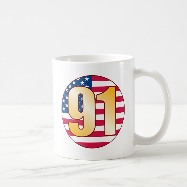 91 USA-Gold Tasse (Rechts)