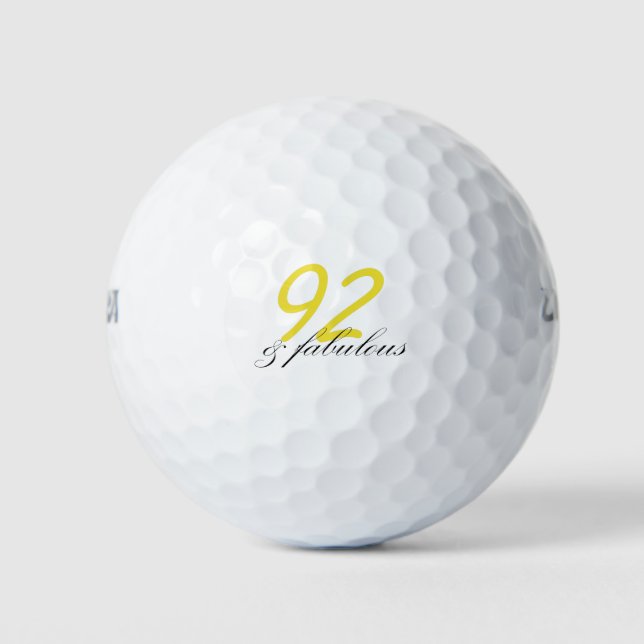 92 & Fabulous Golfball (Vorderseite)