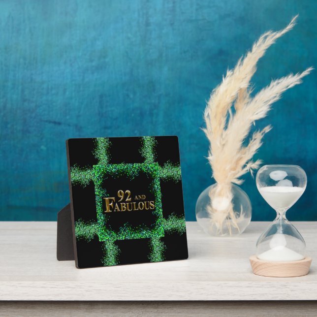 92. Geburtstag Fotoplatte (InSitu)