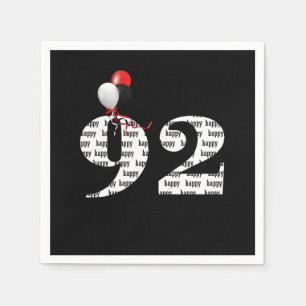 92. Geburtstagsballons Serviette