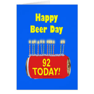 92. Happy Beer Day Geburtstag