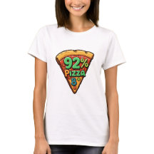 "92%" T - Shirt-Sammlung PIZZALOVER