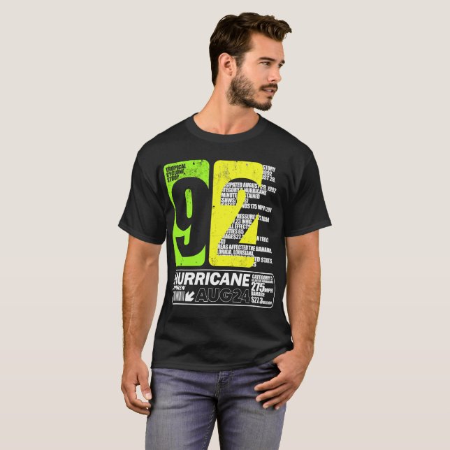 92 - Tropical Cyclone Study T-Shirt (Vorne ganz)