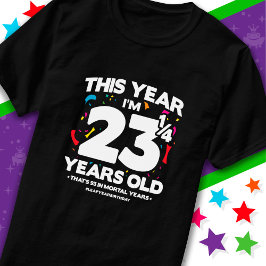 93. Geburtstag Mortal Years Leap Year 29. Feb. T-Shirt