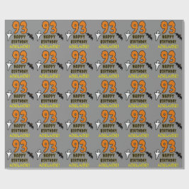 93. Geburtstag: Spooky Halloween Thema, Individuel Geschenkpapier
