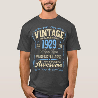 93. Geburtstags-T-Shirt Vintage-Legenden, geboren T-Shirt