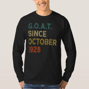 94. Geburtstag 94 Jahre alte Ziege seit Oktober 19 T-Shirt