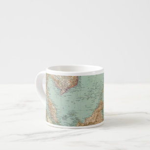 9596 Indocina, Siam, Arcipelago Malese Espressotasse