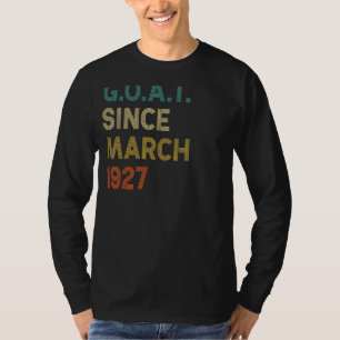 95. Geburtstag 95 Jahre alte Ziege Seit März 1927 T-Shirt