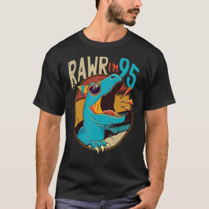 95. Geburtstag Dinosaurier 95 Jahre alter Dinosaur T-Shirt