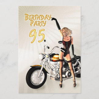 95. Geburtstags-Party Einladung