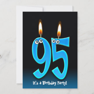 95. Geburtstagsparty Einladung