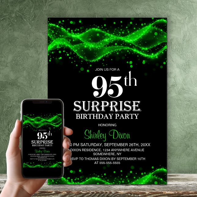 95. Geburtstagsparty Einladung (Von Creator hochgeladen)