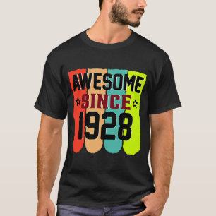 95 Jahre alte Antiquität 1928  95. Geburtstag T-Shirt