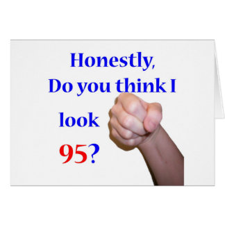 95 Sehe ich 95 aus?