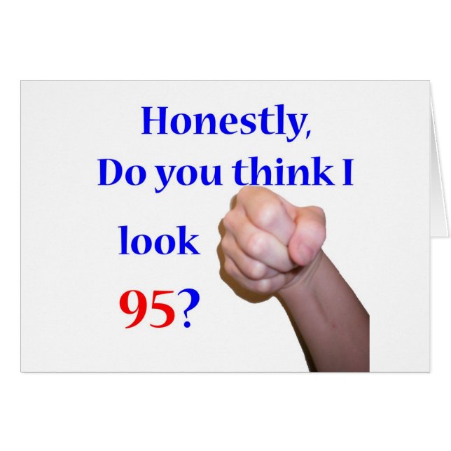 95 Sehe ich 95 aus? (Vorderseite (Horizontal))