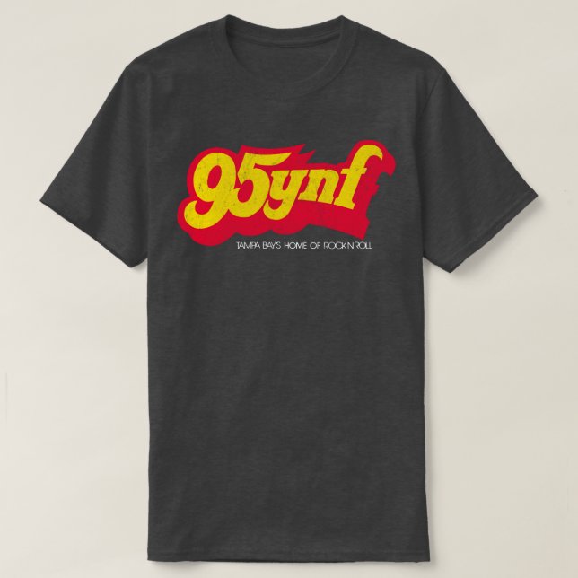 95 YNF Tampa Florida Radio T-Shirt (Design vorne)