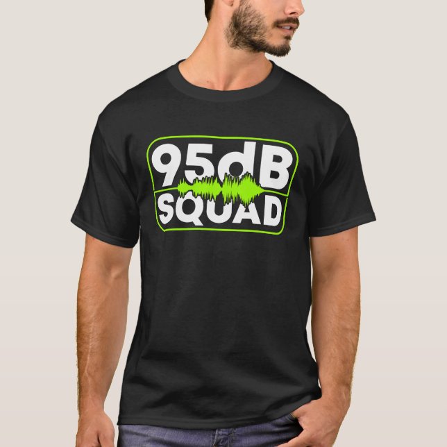 95db Squad ASL Awareness Hand Sign Language Deaf P T-Shirt (Vorderseite)