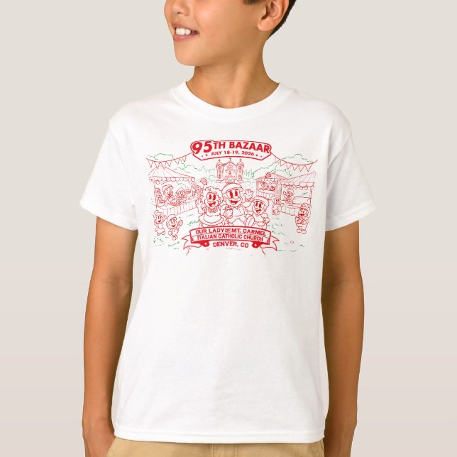 95th Bazaar Kids' T-Shirt (Vorderseite)