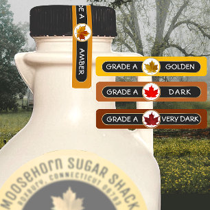 96 Ahornsirup Grad A Sicherheits- Tamper-Proof-Dec Etiketten