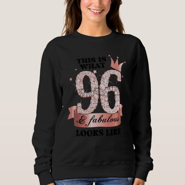 96 & Fabulous I Rose And White Party Group Candid  Sweatshirt (Vorderseite)