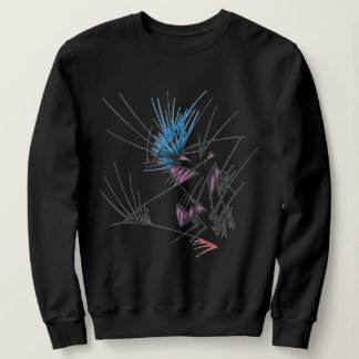 96 Farbige Abstrakte Stammes-Tattoo-Kunst Sweatshirt