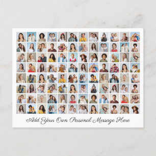 96 Fotocollage Eigene Grußkarte hinzufügen Feiertagspostkarte