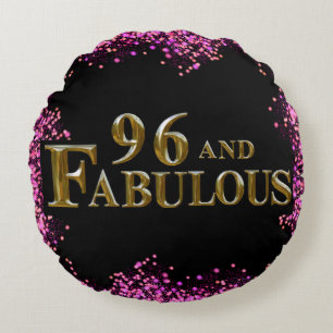 96. Geburtstag  Rundes Kissen