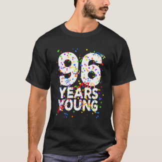 96 Jahre Junge glücklich 96. T-Shirt