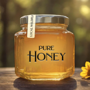 96 Manipulationssicheres Siegel Honey Jar Lid Secu Etiketten