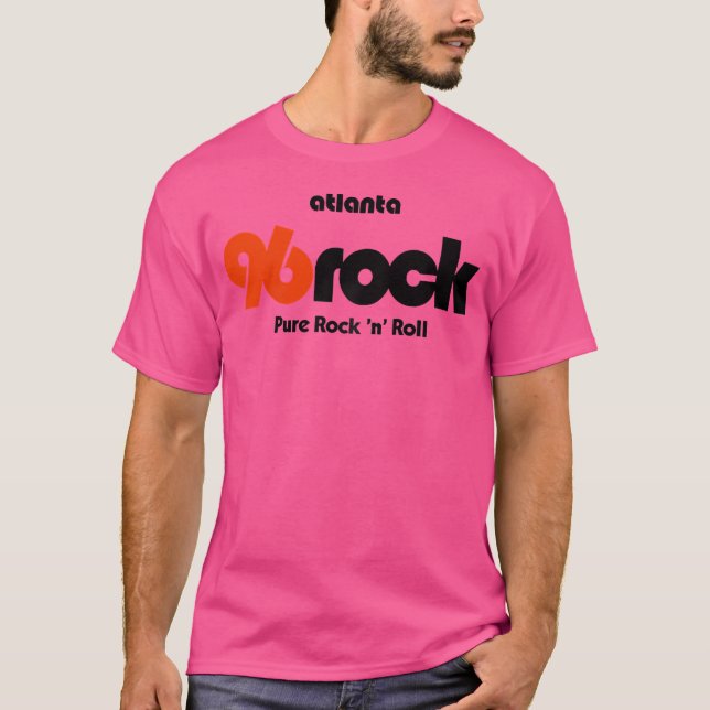 96 Rock Atlanta Baseball T-Shirt (Vorderseite)