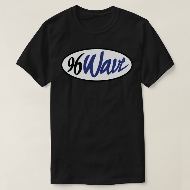 96 Welle - Essenzieller T - Shirt für Vollfarben (Design vorne)