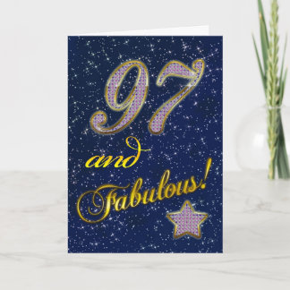 97. Geburtstags-Party Einladung