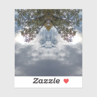 97Z Unique Colorful Abstract Nature Aufkleber