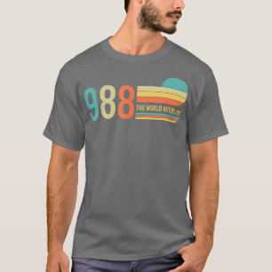 988 Hotline: Die Welt braucht eine psychische Retr T-Shirt