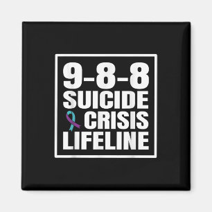 988 Lebensmüden- und Krisenhotline Suizidpräventio Magnet