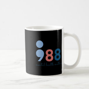 988 Psychische Gesundheitsprobleme Suizidpräventio Kaffeetasse