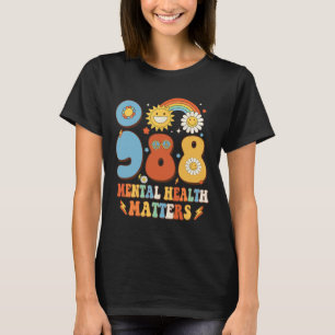 988 Psychische Gesundheitsprobleme Suizidpräventio T-Shirt
