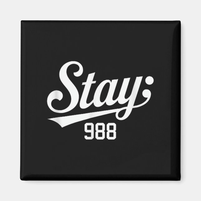 988 Sensibilisierung für Suizidprävention Magnet (Vorne)