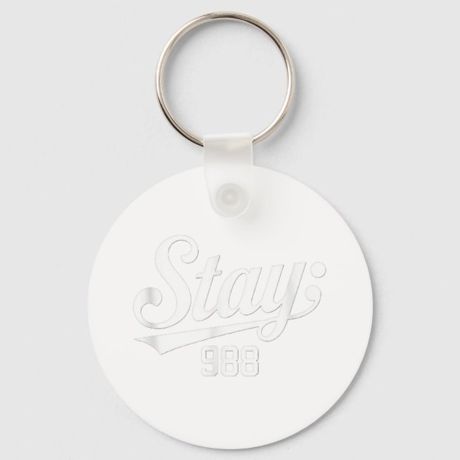 988 Sensibilisierung für Suizidprävention Schlüsselanhänger (Vorderseite)