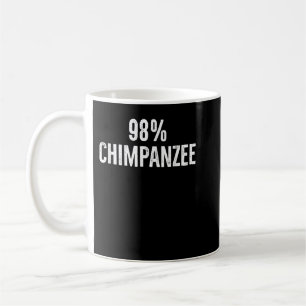 98 Chimpanzee Funny Evolution Science Distressed D Kaffeetasse