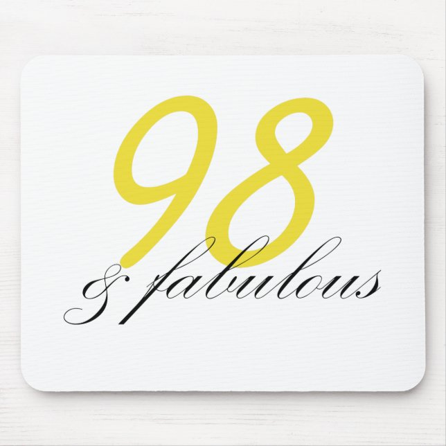 98 & Fabulous Mousepad (Vorne)