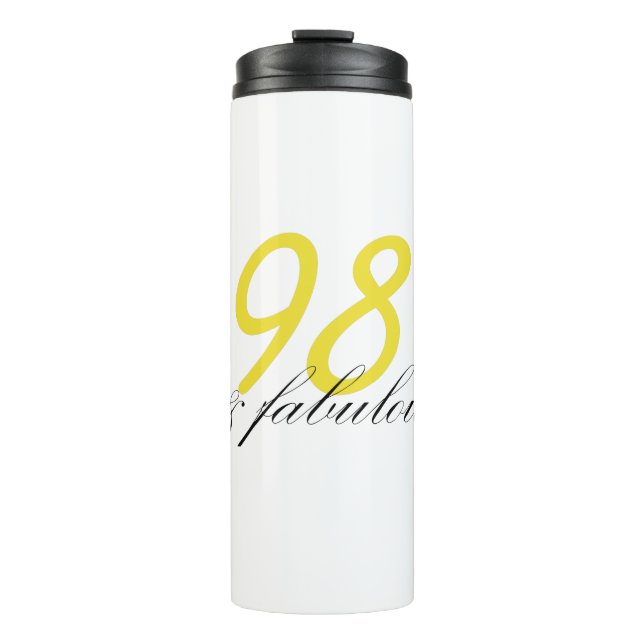 98 & Fabulous Thermosbecher (Vorderseite)