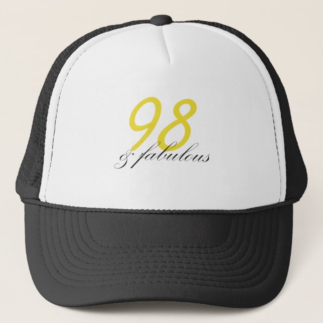 98 & Fabulous Truckerkappe (Vorderseite)
