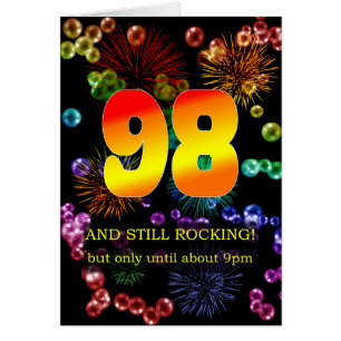 98. Geburtstag noch rocken