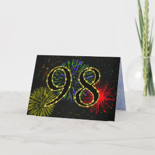 98. Geburtstagsparty Einladung