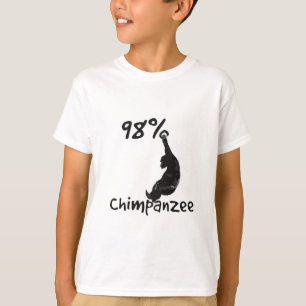 98 % Schimpanse T-Shirt