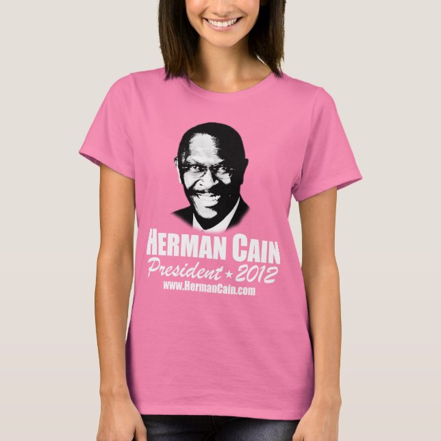 999 Herman Cain 2012 T-Shirt (Vorderseite)